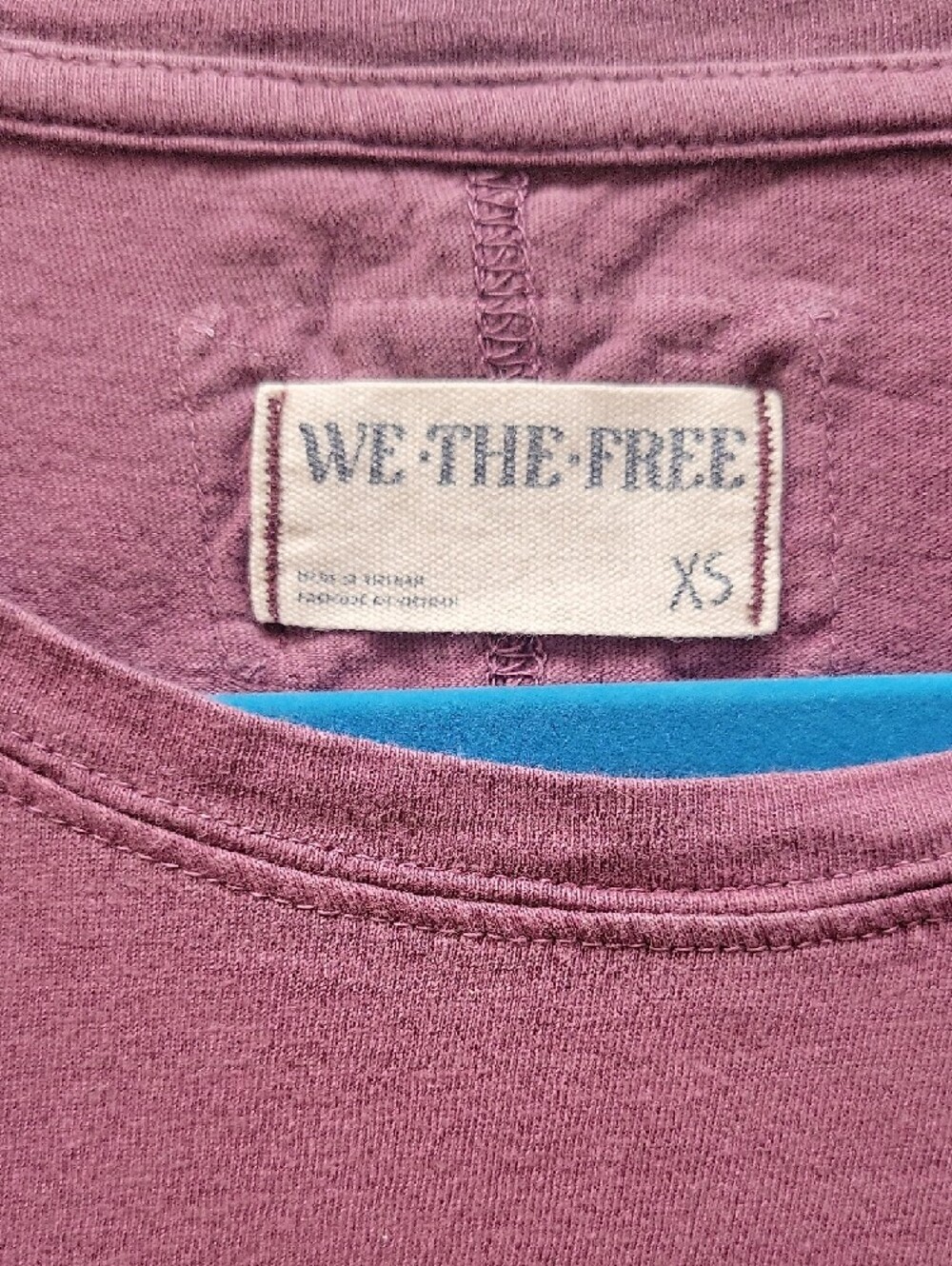 We The Free Nina Long Sleeve Top - Mauve - Picture 2 of 2